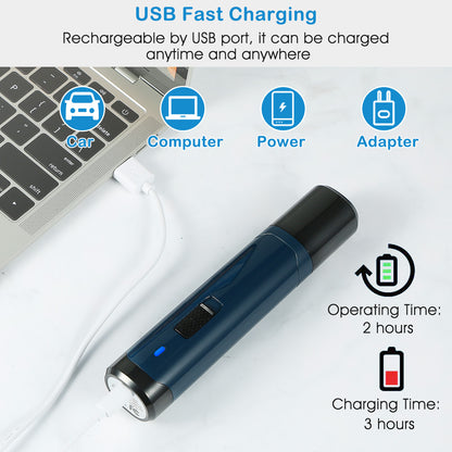 Nail Grinder 2 Speeds Quiet USB Rechargeable Pet Nail Grinder Professional Pet Nail Trimmer Cordless Paws Grooming & Smoothing Claw Care For Small Medium Large Dogs & Cats