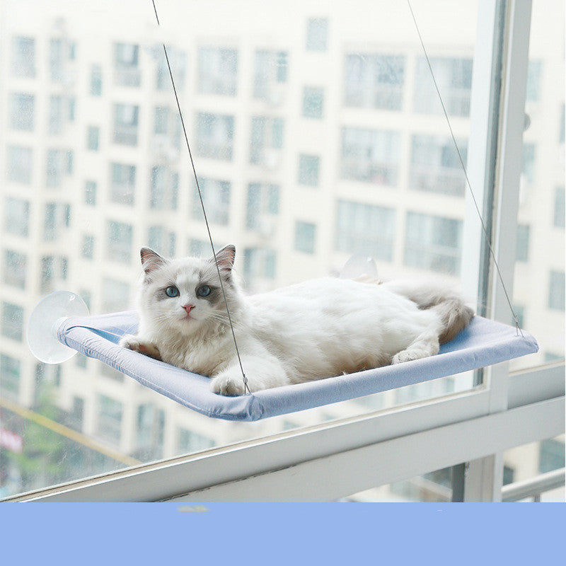 Hanging Window Cat Hammock with Suction Cup