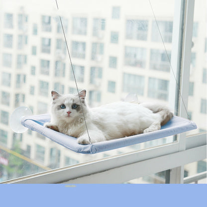 Hanging Window Cat Hammock with Suction Cup