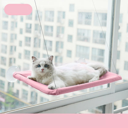 Hanging Window Cat Hammock with Suction Cup